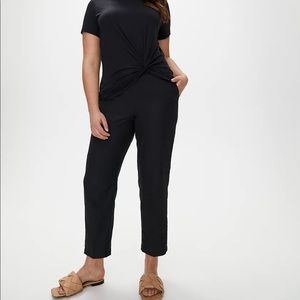 The Group By Babaton Aritzia Jimmy Pant Twill Tie Trousers